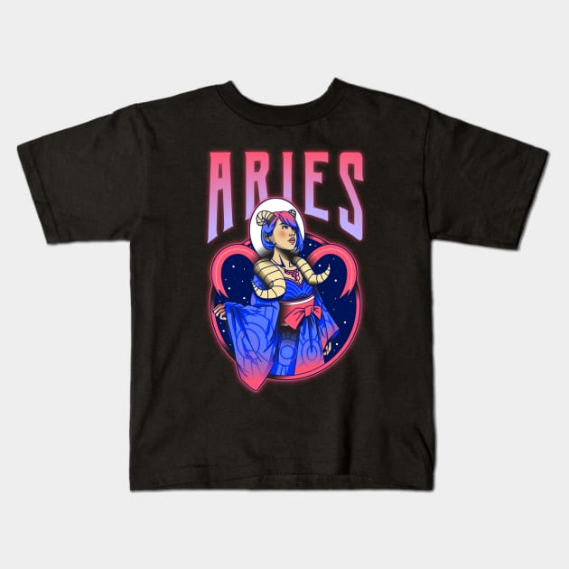 Aries 2 Kids T-Shirt by Studio-Sy